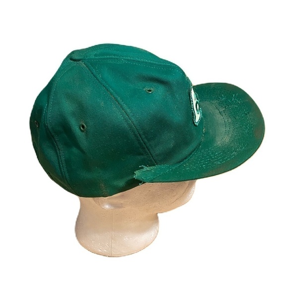 Vintage Pioneer Seed Corn Snap Back Hat Trucker Patch Restoration Salvage - Picture 4 of 4